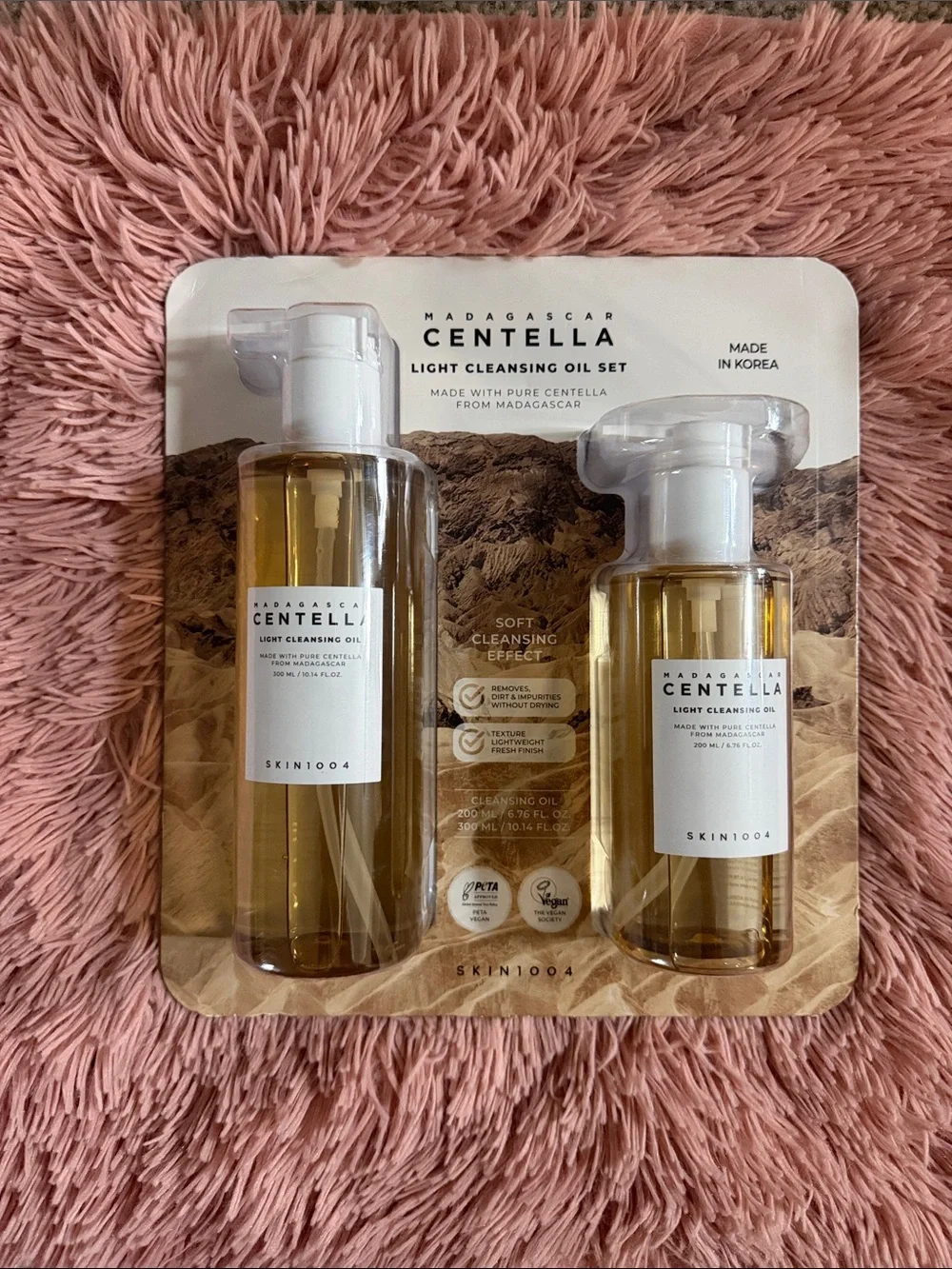 Madagascar Centella Light Cleansing Oil Set